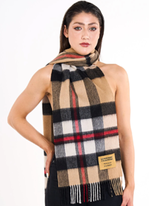 premium check scarf