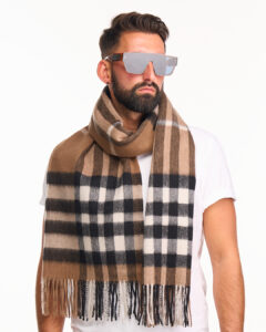 Famous designer cashmere scarves